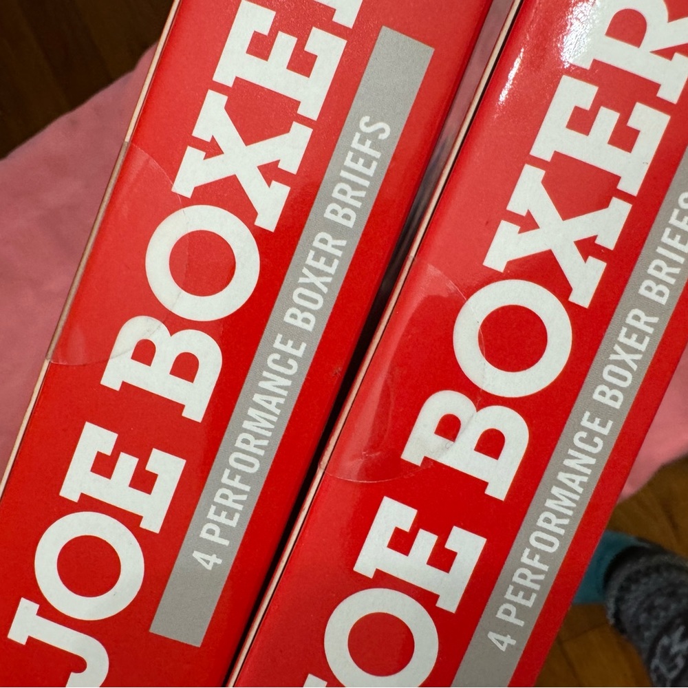 2 NEW Packs of Joe Boxer 4 Pack Men’s Boxer Briefs Performance Size L - Picture 10 of 13
